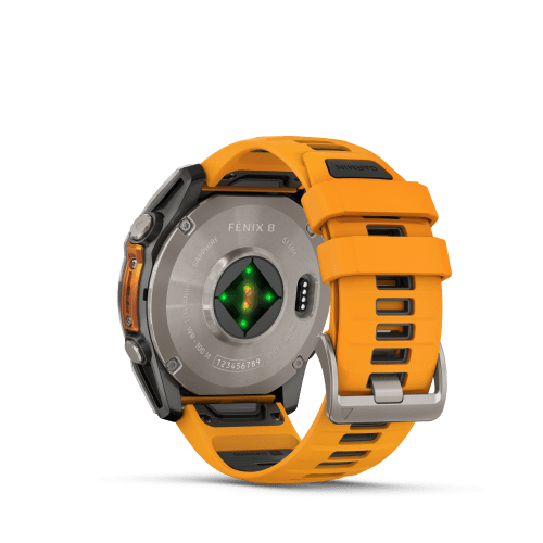 fenix 8 Sapphire AMOLED 51mm Ti / Orange 010-02905-50