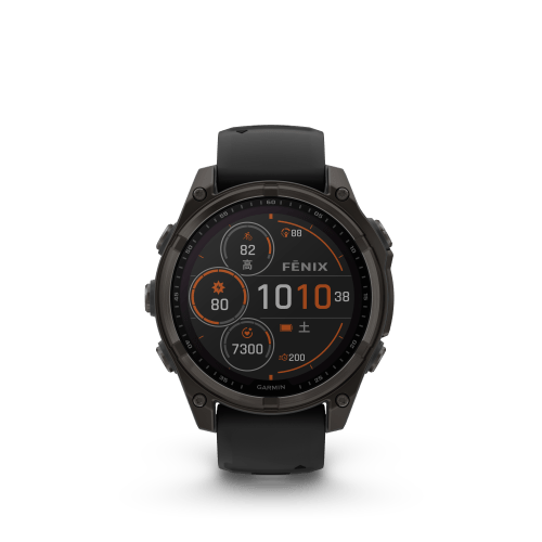 fenix 8 Sapphire Dual Power 47mm Carbon Gray 010-02906-50